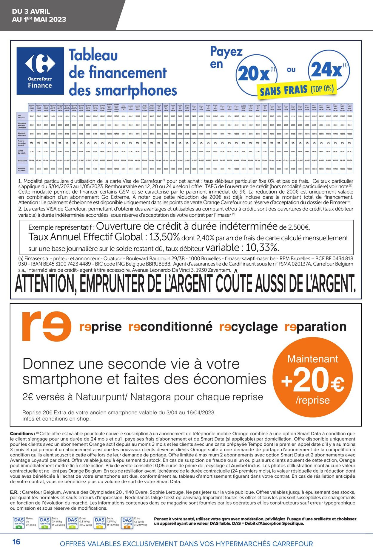 Folder Carrefour 03.04.2023 - 01.05.2023