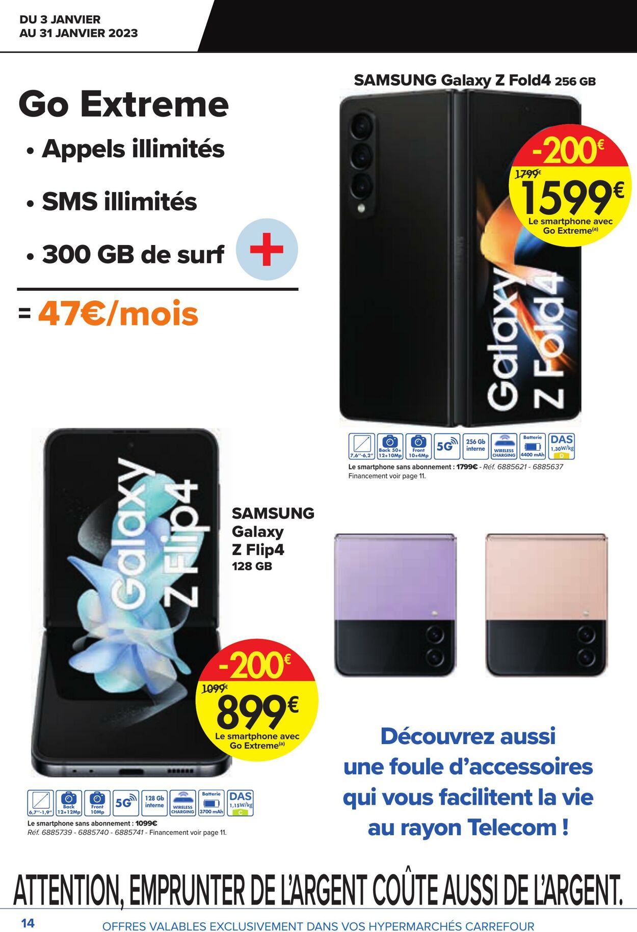 Folder Carrefour 03.01.2023 - 31.01.2023