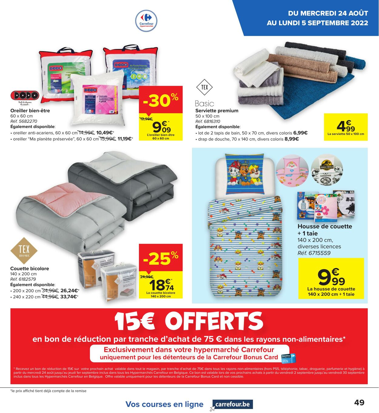 Folder Carrefour 24.08.2022 - 29.08.2022