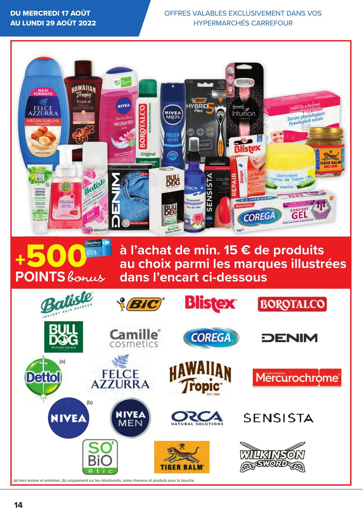 Folder Carrefour 17.08.2022 - 22.08.2022