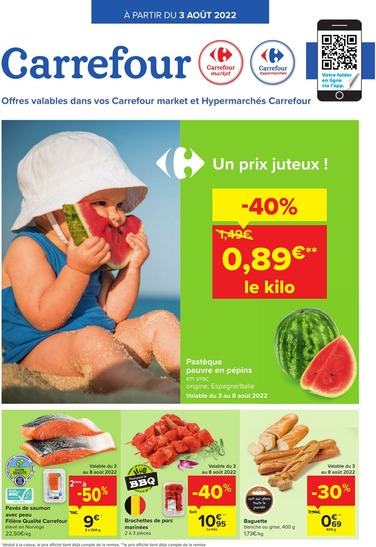Folder Carrefour 03.08.2022 - 08.08.2022