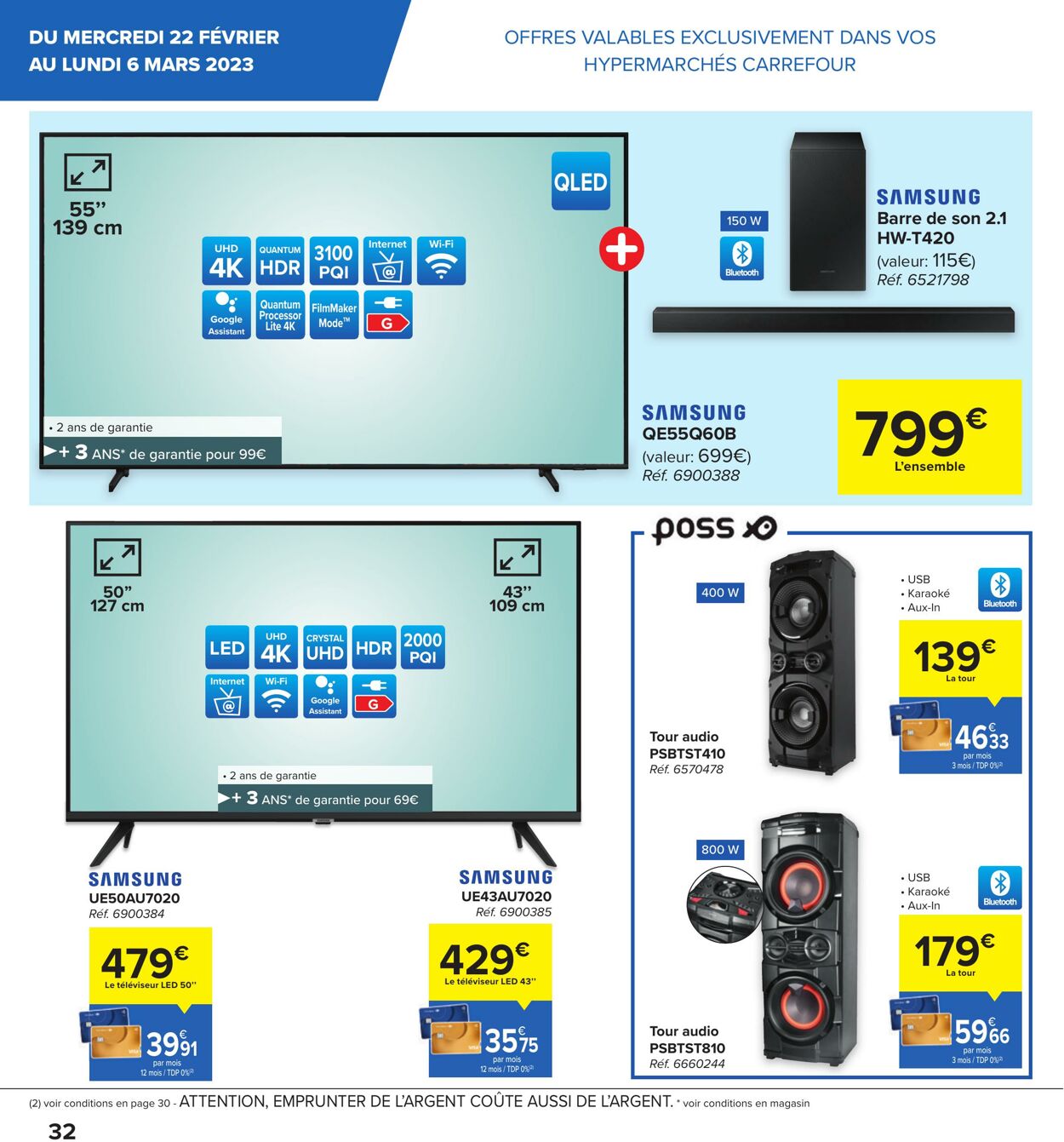 Folder Carrefour 22.02.2023 - 06.03.2023