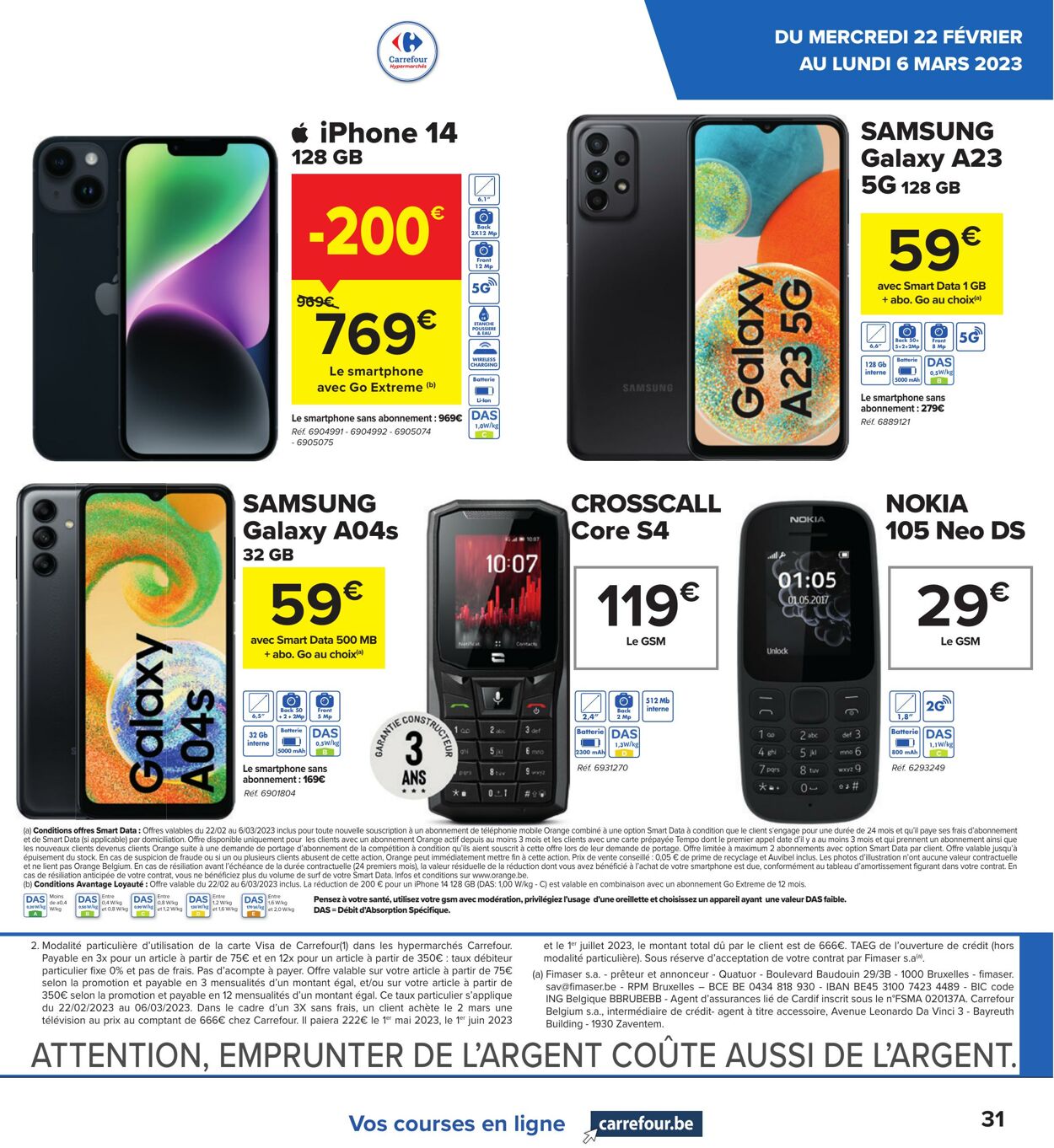 Folder Carrefour 22.02.2023 - 06.03.2023