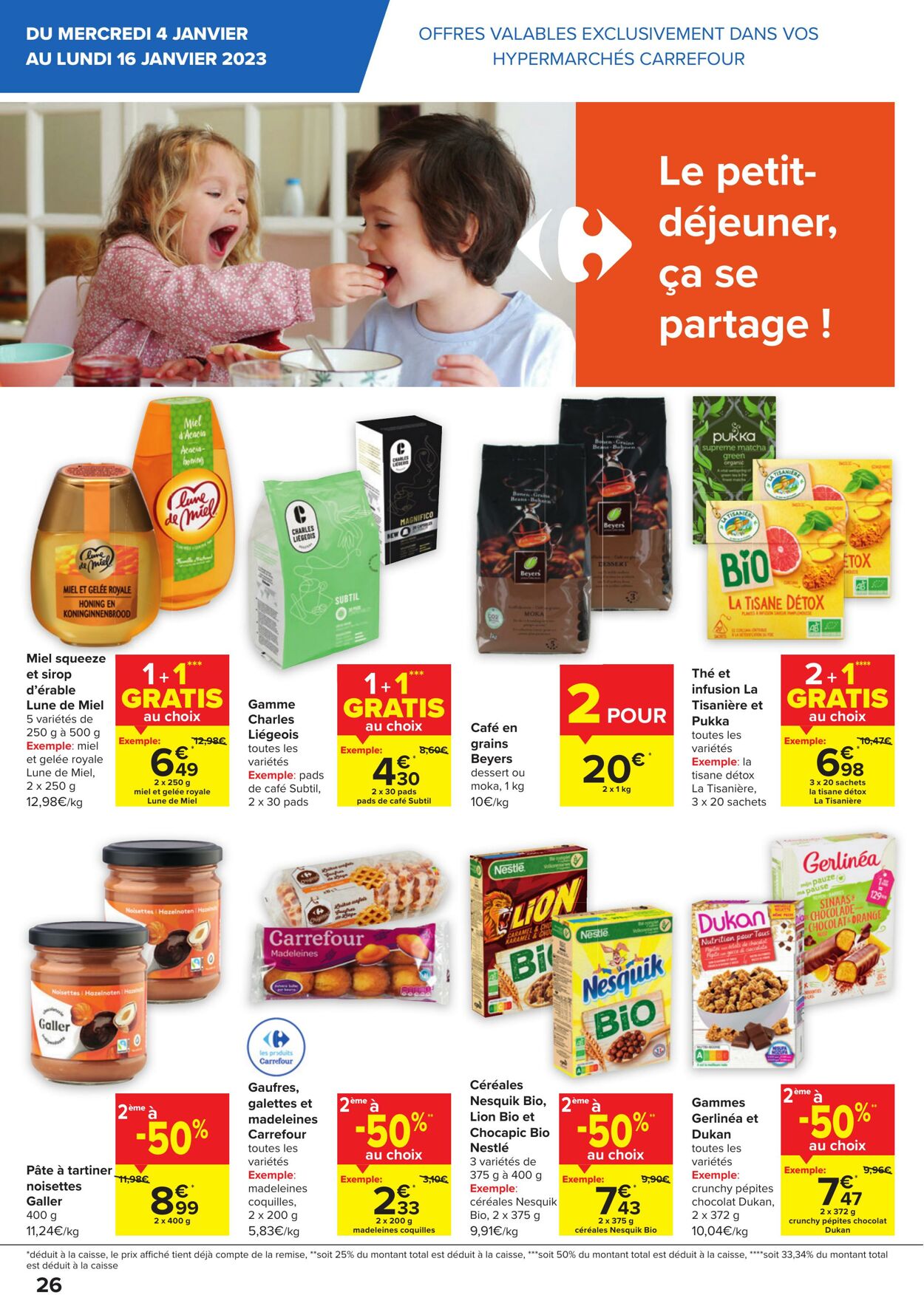 Folder Carrefour 04.01.2023 - 16.01.2023