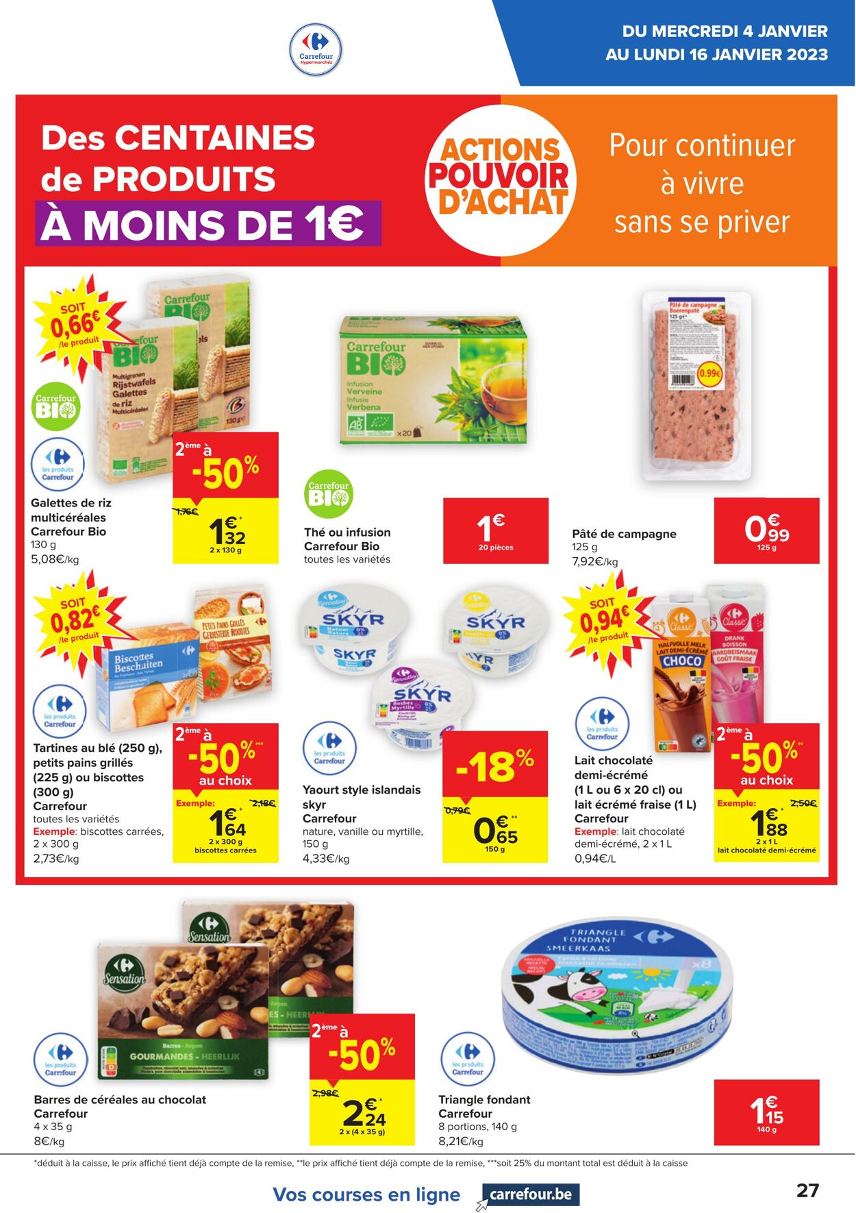 Folder Carrefour 04.01.2023 - 16.01.2023