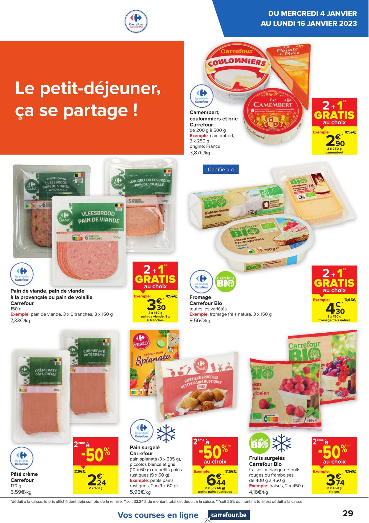 Folder Carrefour 04.01.2023 - 16.01.2023