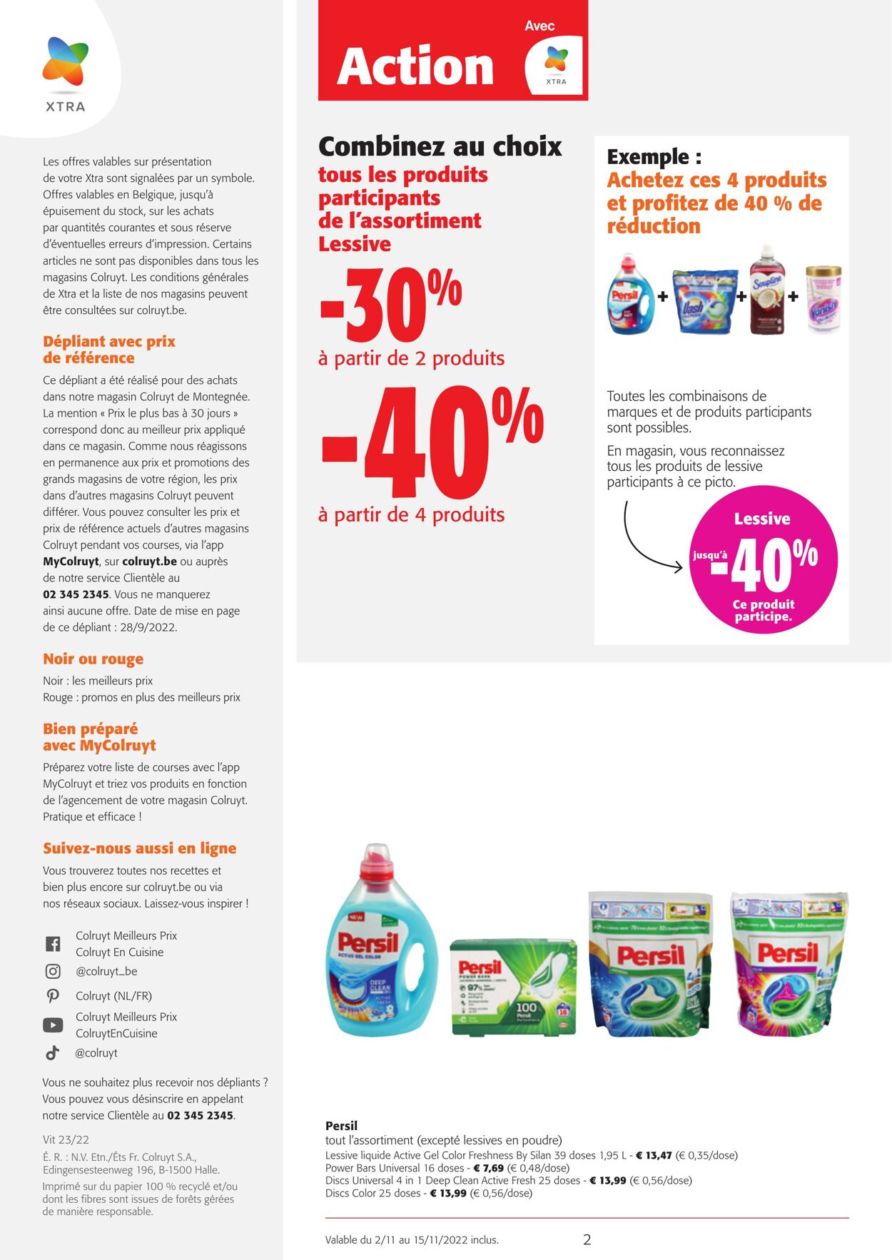 Folder Colruyt 02.11.2022 - 15.11.2022