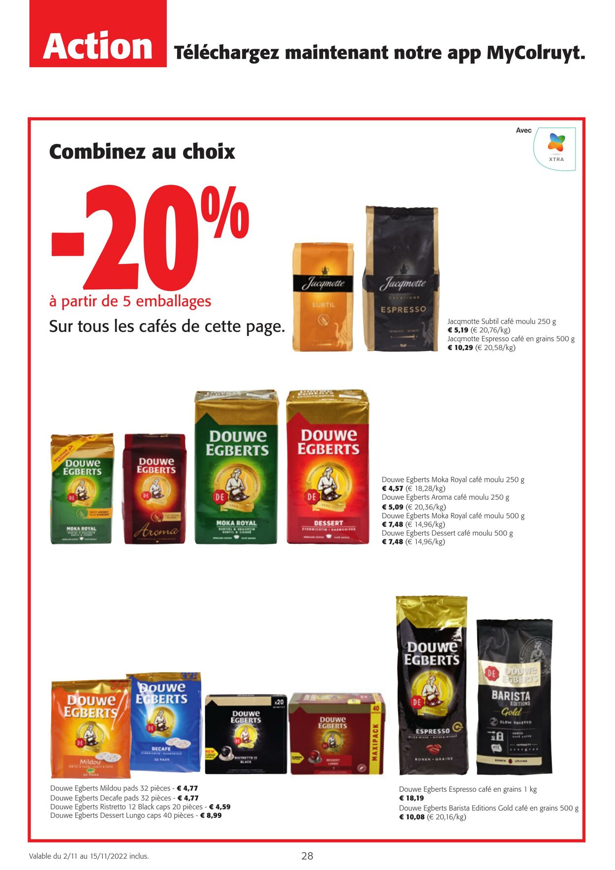 Folder Colruyt 02.11.2022 - 15.11.2022