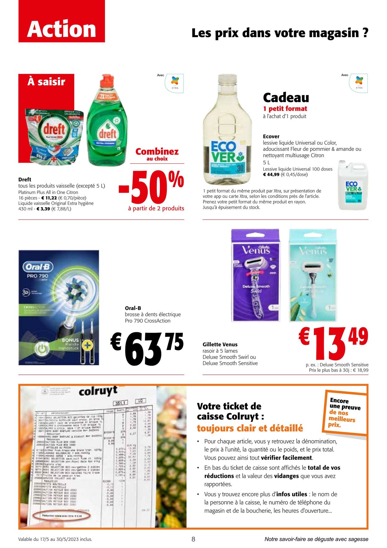 Folder Colruyt 17.05.2023 - 30.05.2023