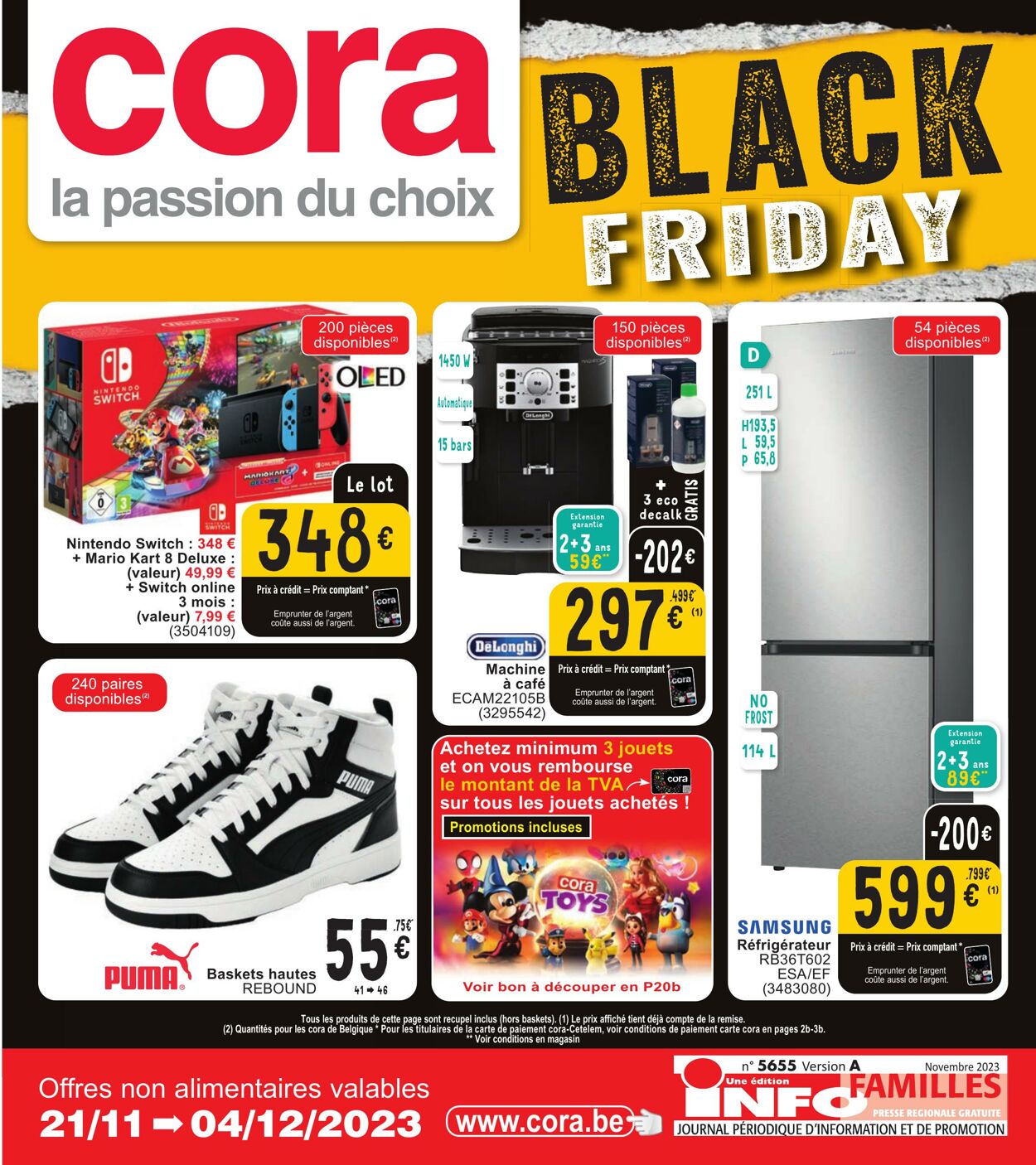Folder Cora - Black Friday  21 nov, 2023 - 4 déc, 2023