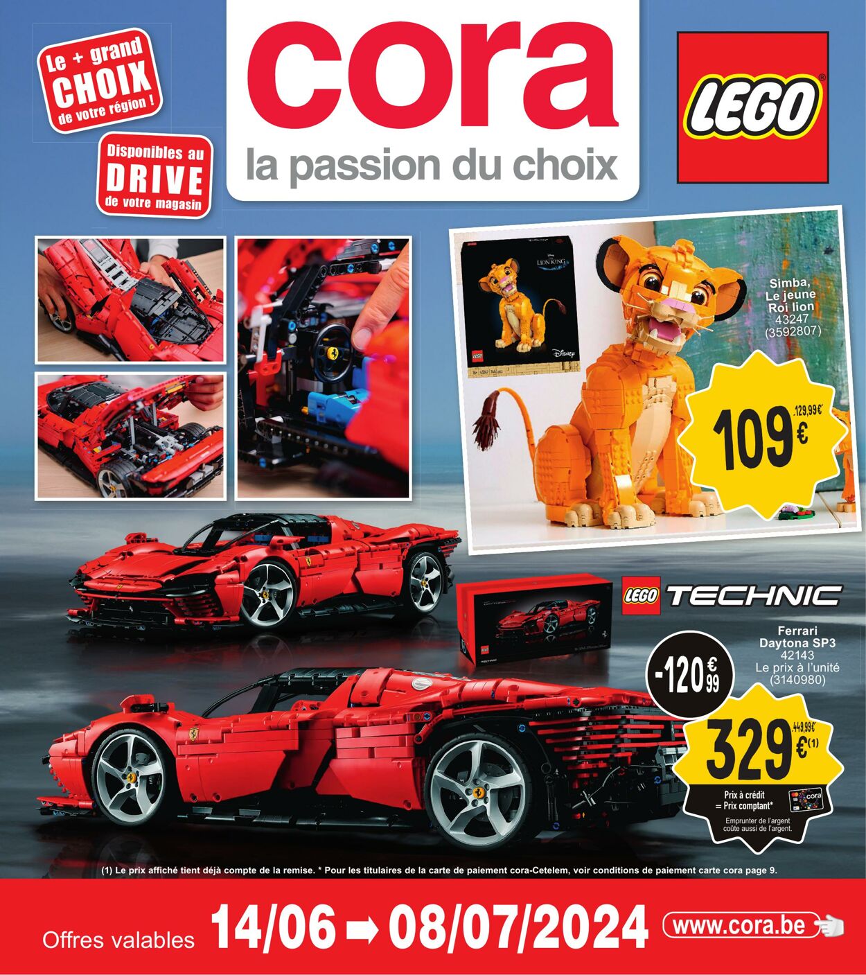 Folder Cora - Digital Lego chez cora  14 jun, 2024 - 8 jui, 2024