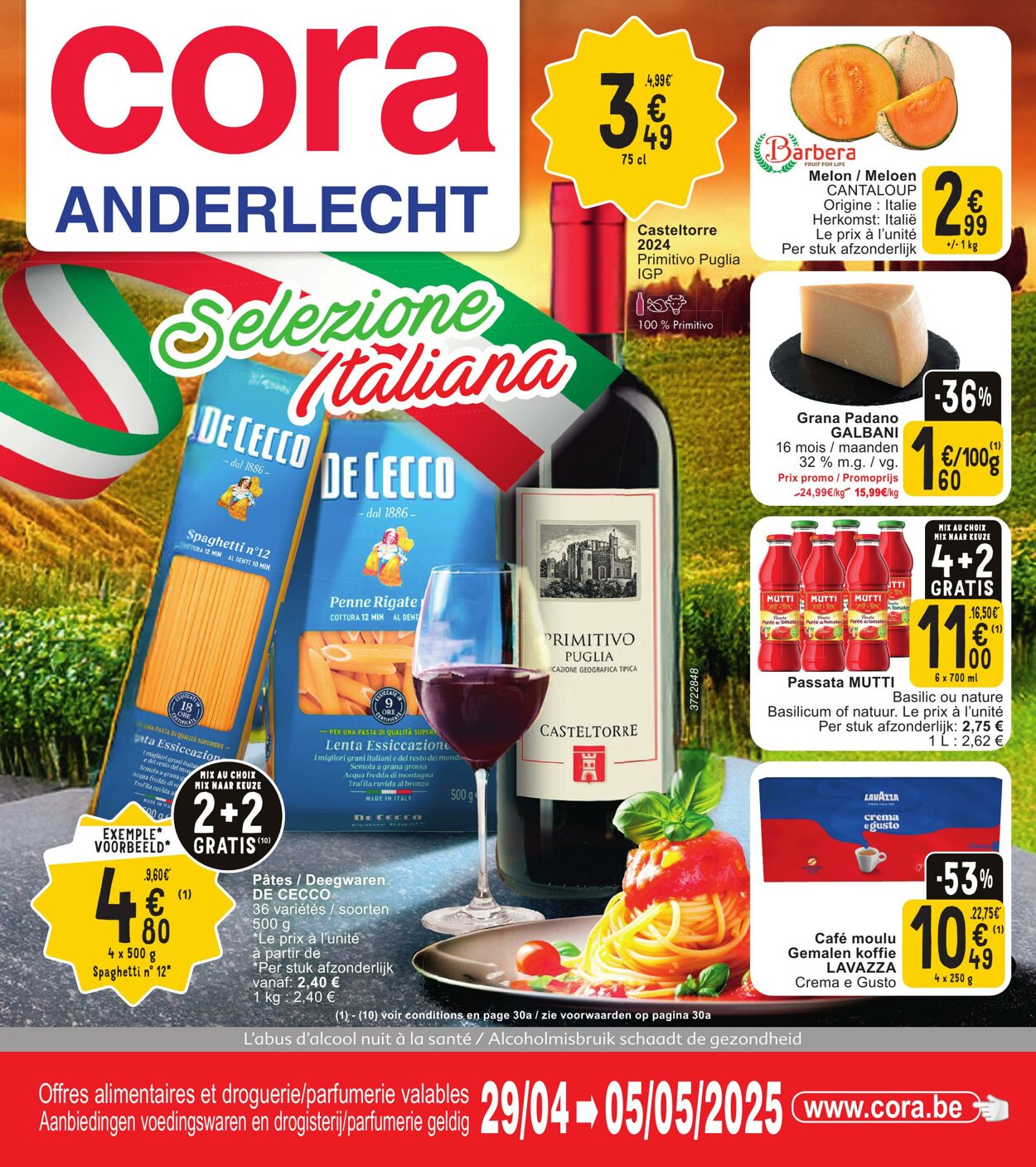 Folder Cora - Foire Italienne  29 avr, 2025 - 5 mai, 2025
