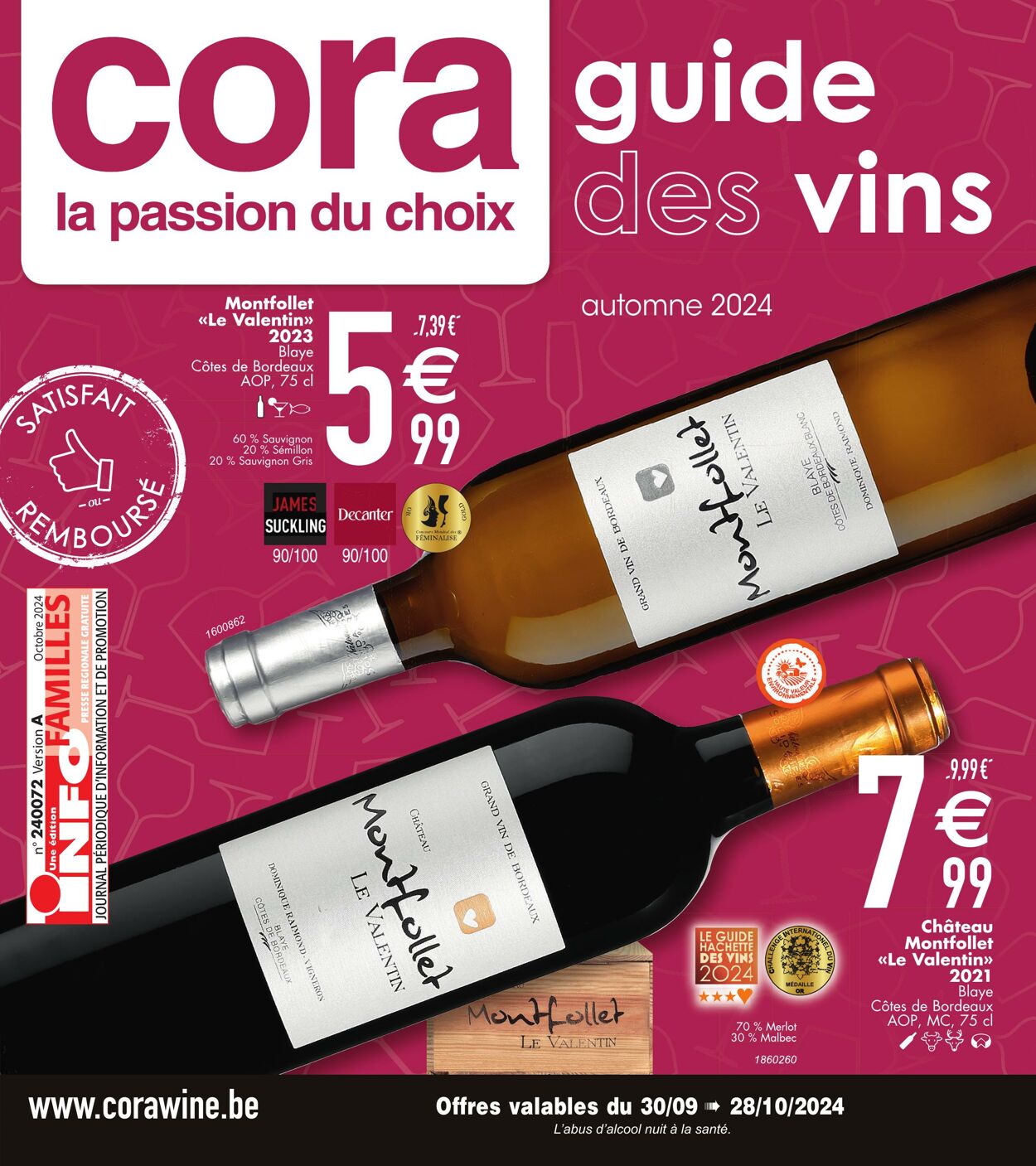 Folder Cora - Le Guide vin d 30 sep, 2024 - 28 oct, 2024