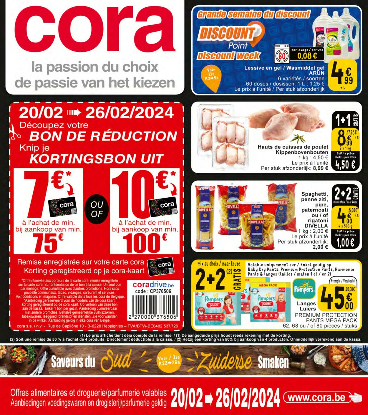 Folder Cora - Les offres alimentaire  20 fév, 2024 - 26 fév, 2024