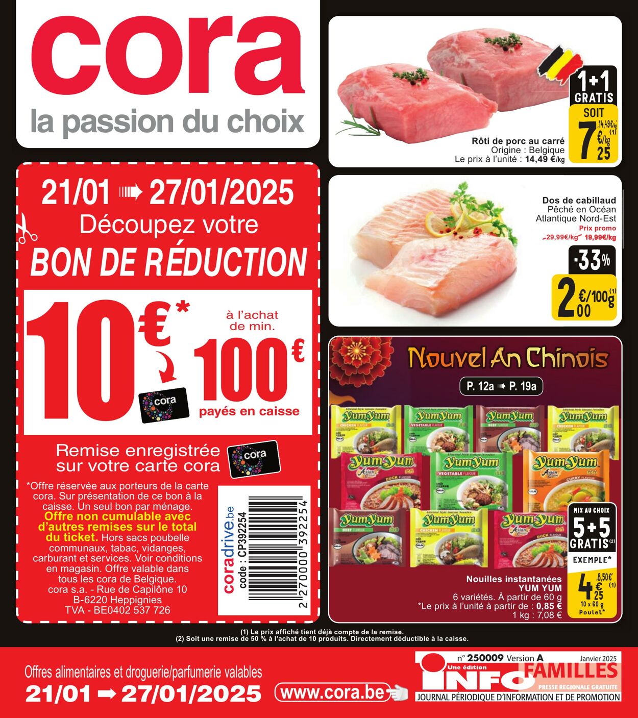 Cora Folders promotionels