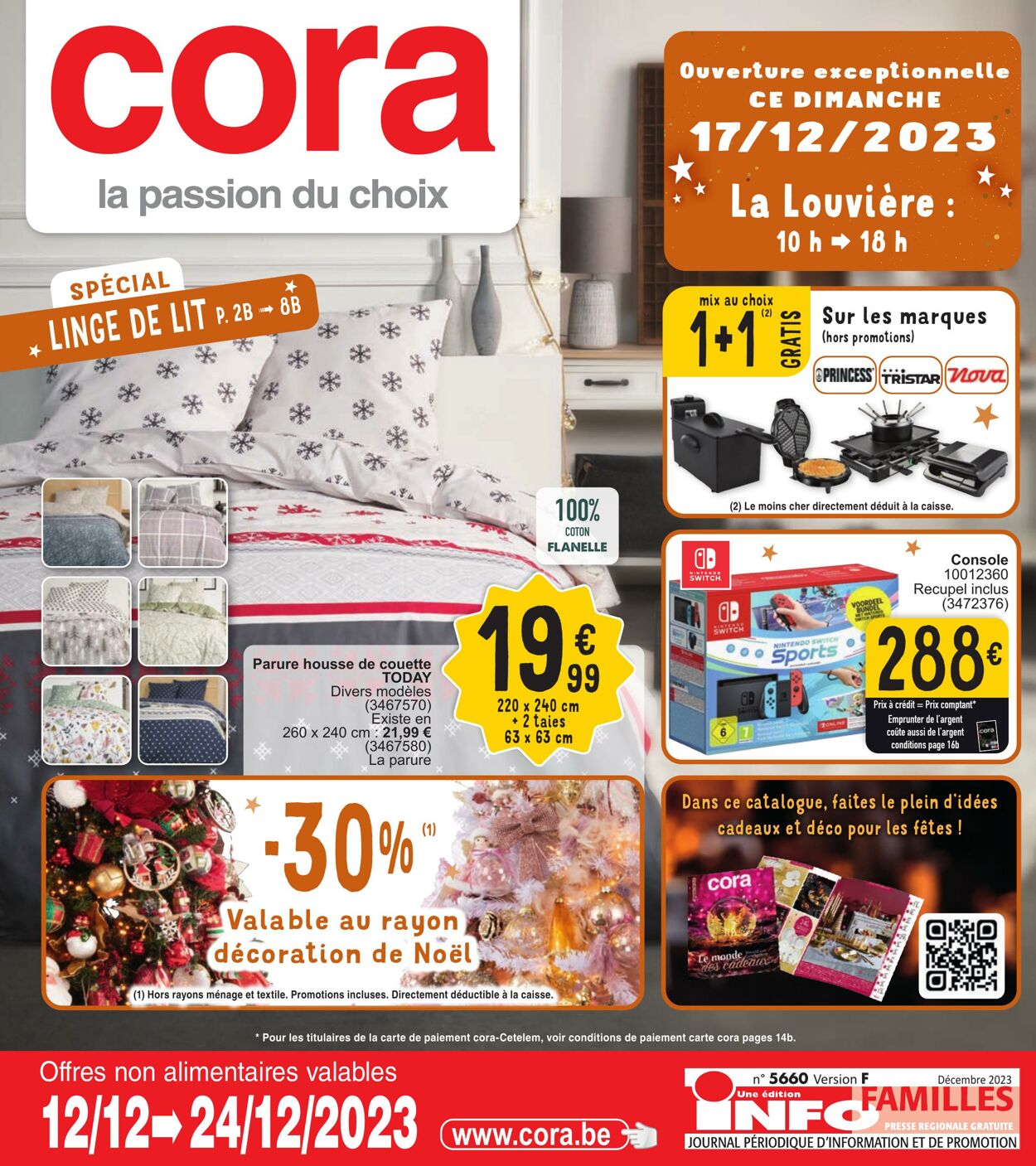 Folder Cora - Les offres blanc au  12 déc, 2023 - 24 déc, 2023