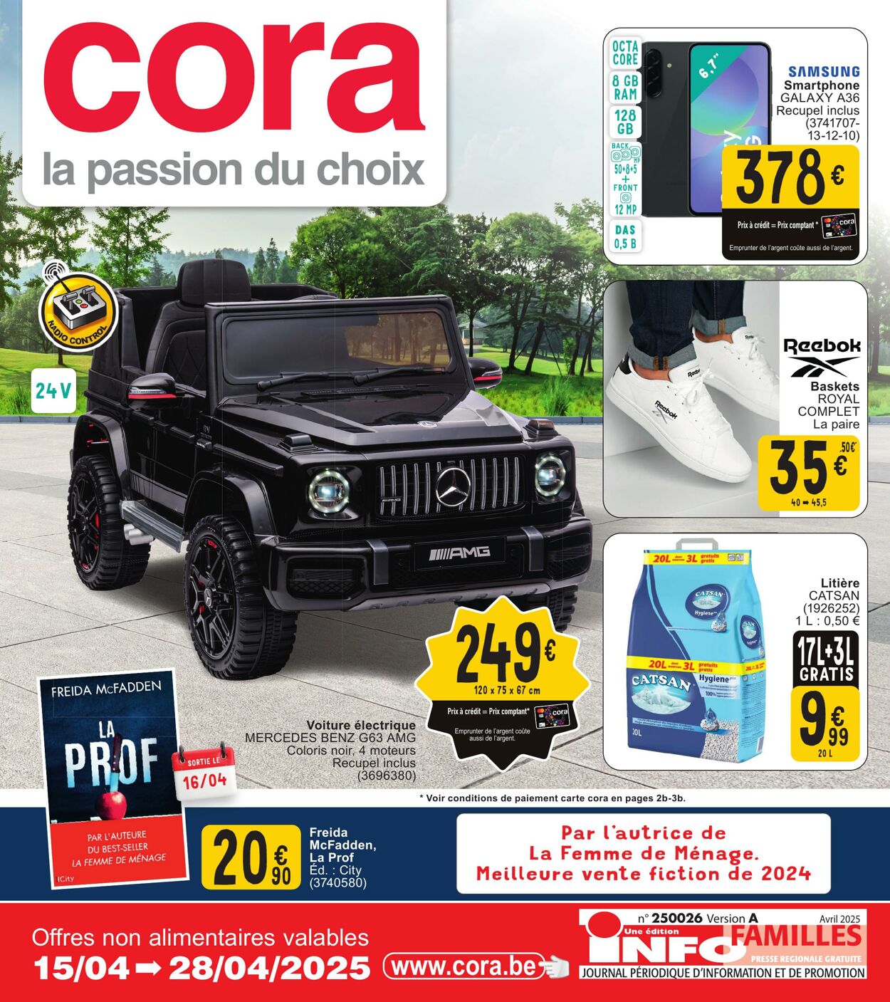 Folder Cora - Les offres P 15 avr, 2025 - 28 avr, 2025