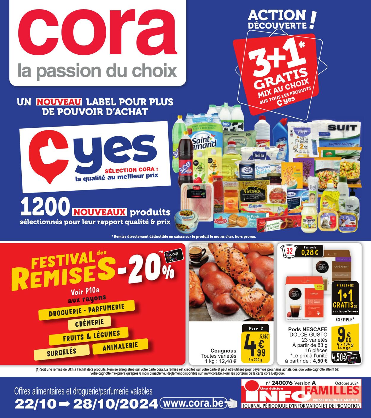 Cora Folders promotionels