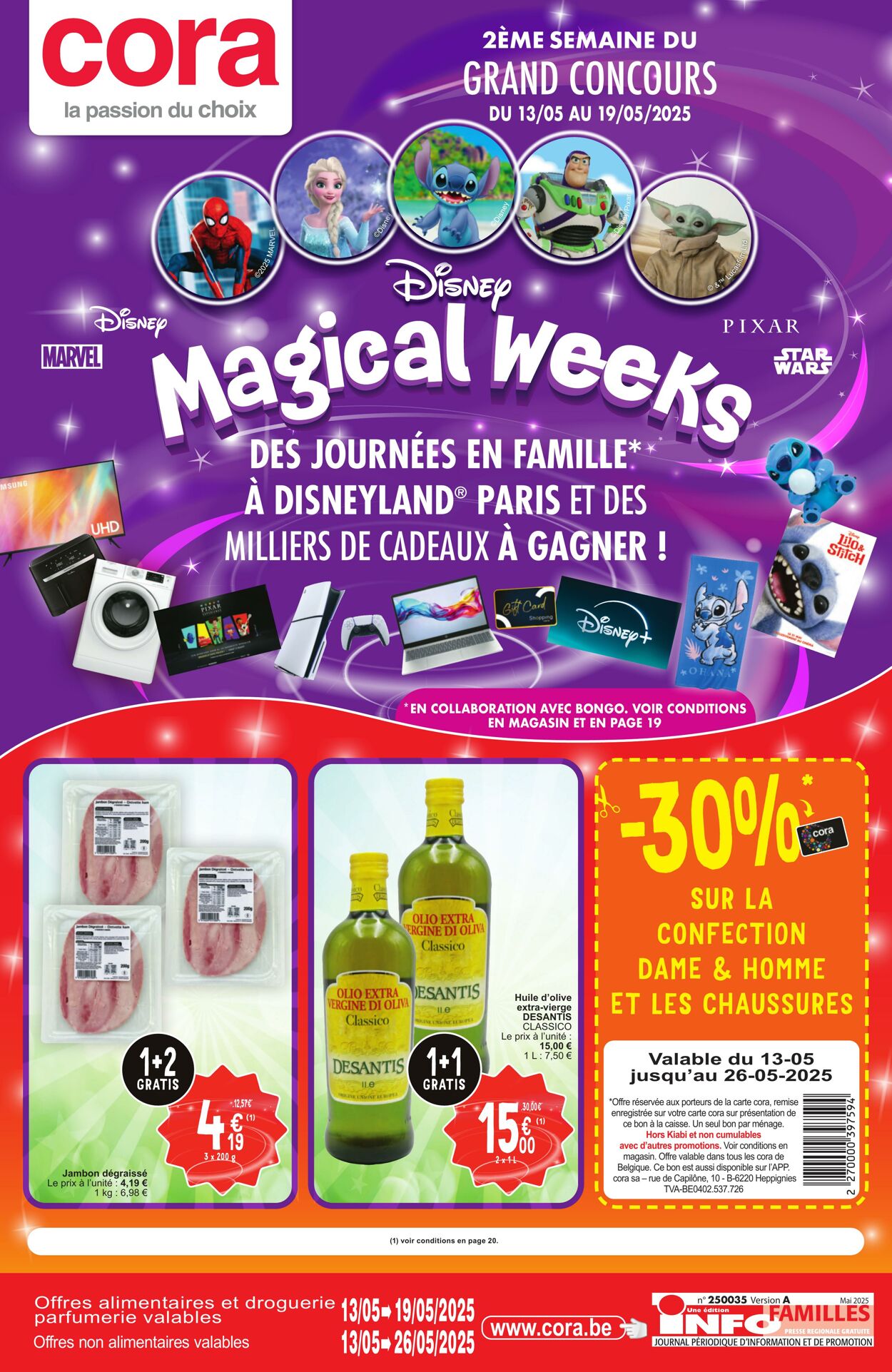 Folder Cora - Magical weeks  13 mai, 2025 - 26 mai, 2025