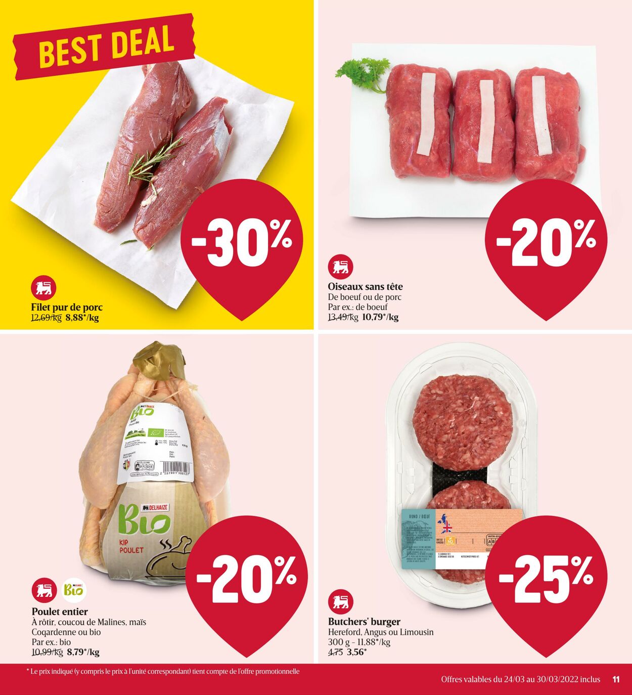 Folder Delhaize 24.03.2022 - 30.03.2022