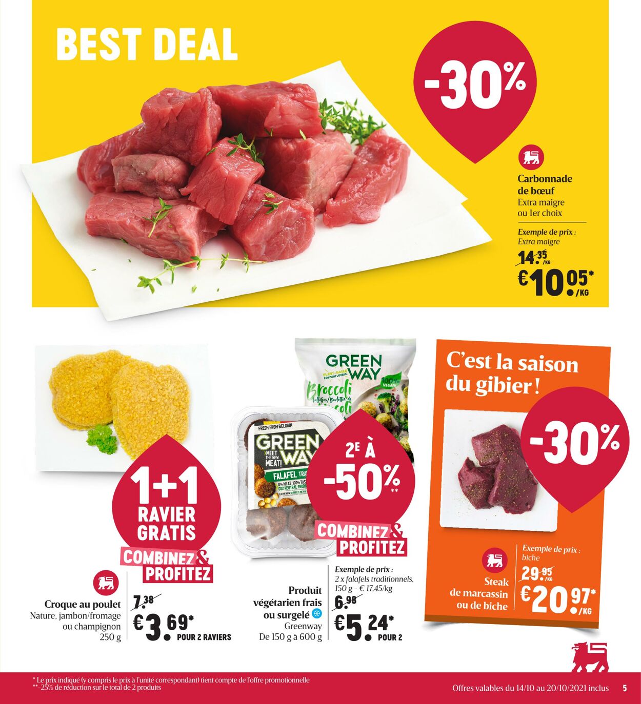 Folder Delhaize 14.10.2021 - 20.10.2021