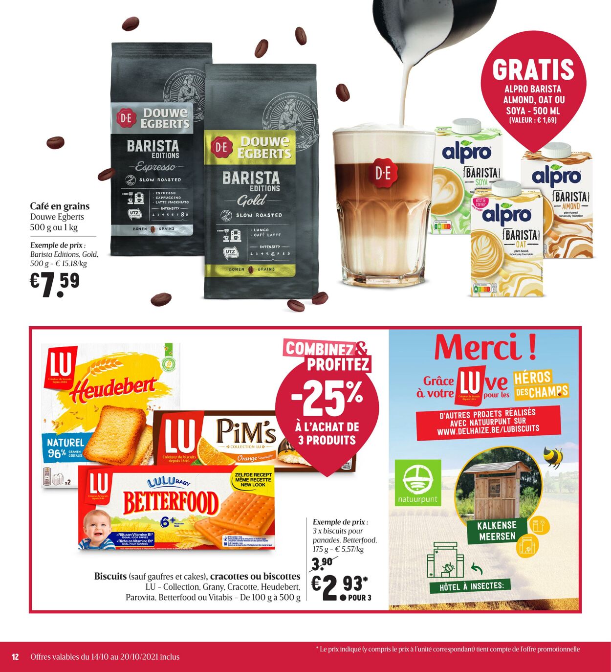 Folder Delhaize 14.10.2021 - 20.10.2021