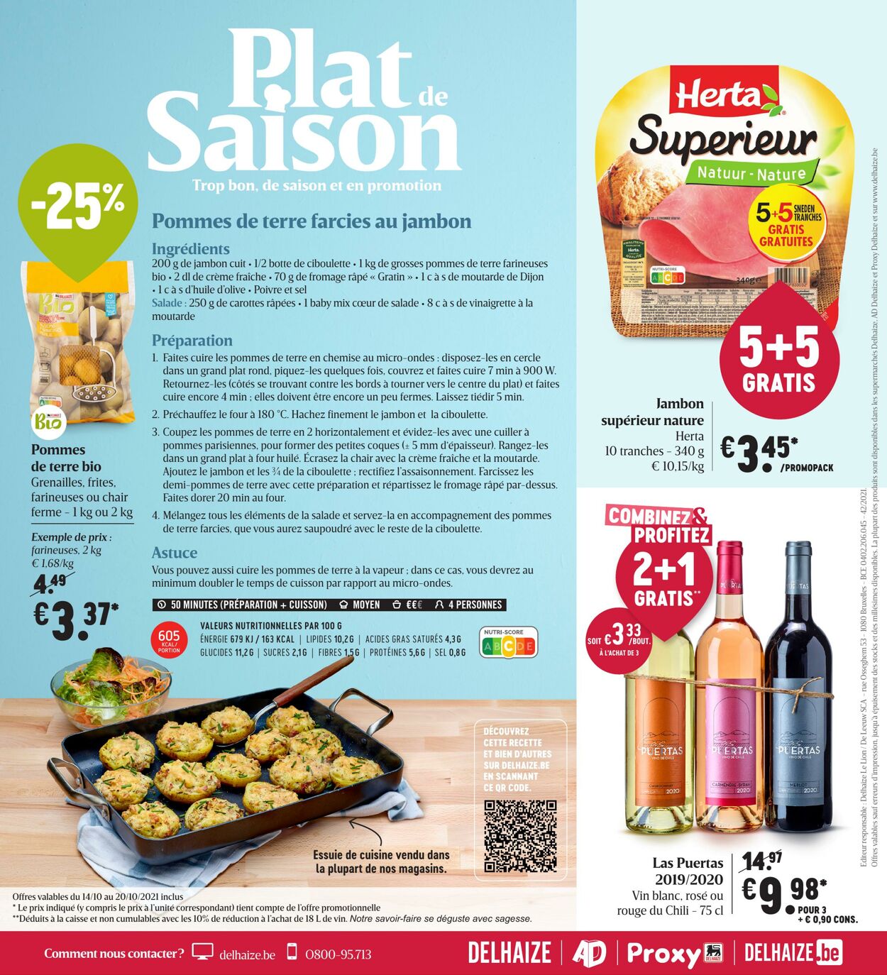Folder Delhaize 14.10.2021 - 20.10.2021