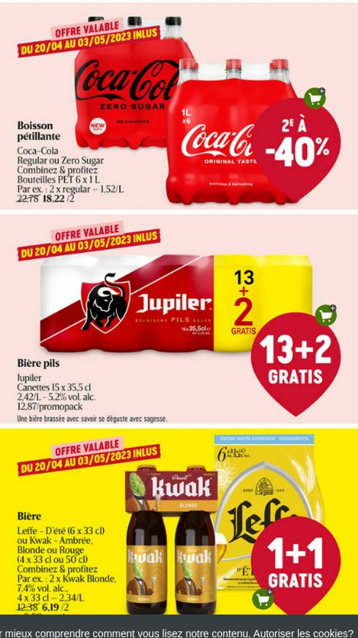 Folder Delhaize 20.04.2023 - 26.04.2023