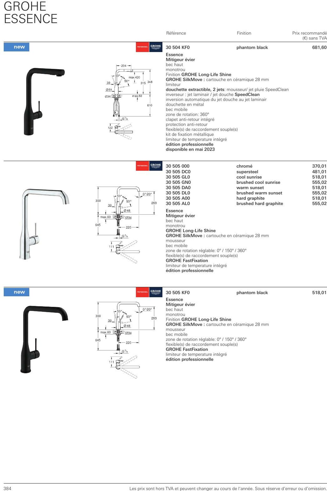 Folder Grohe 01.01.2023 - 31.12.2023