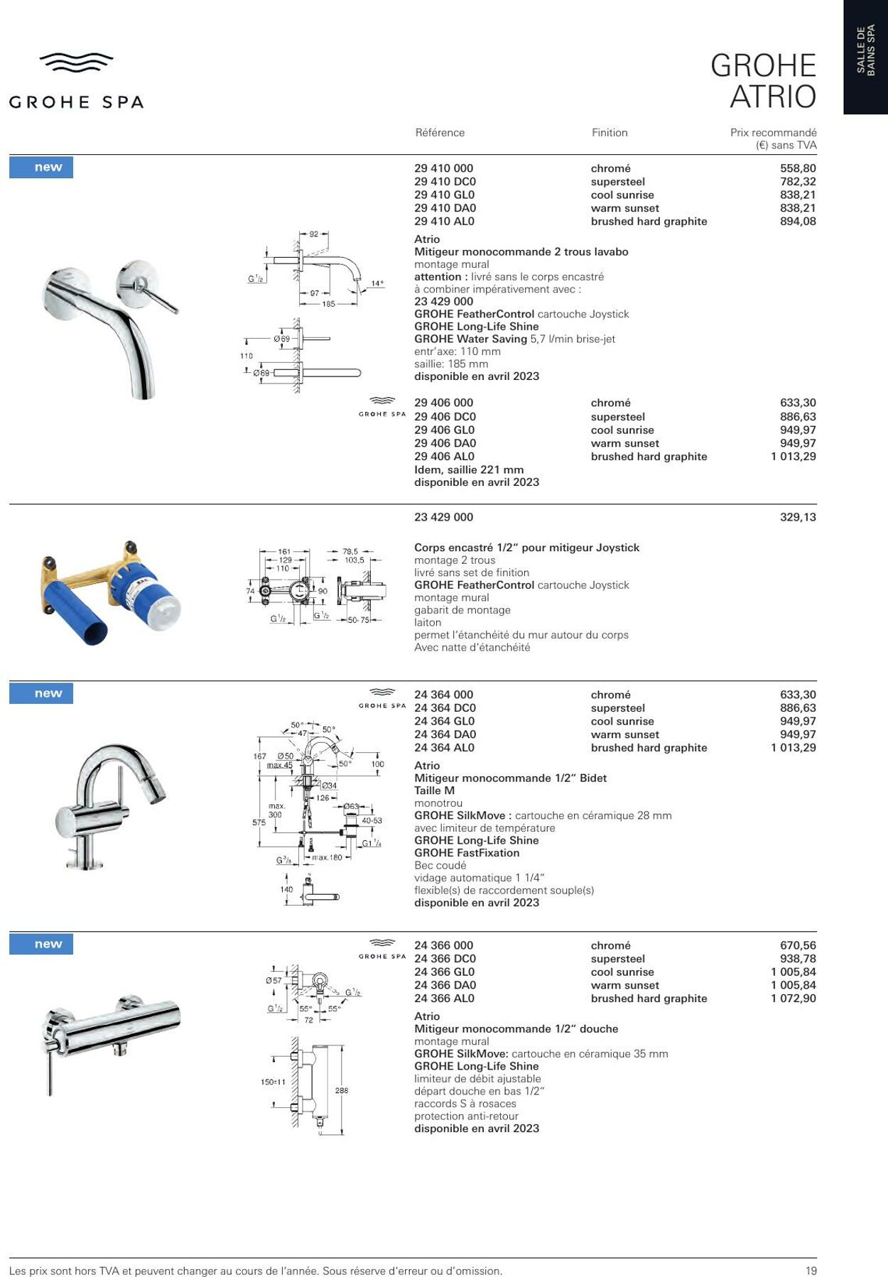 Folder Grohe 01.01.2023 - 31.12.2023