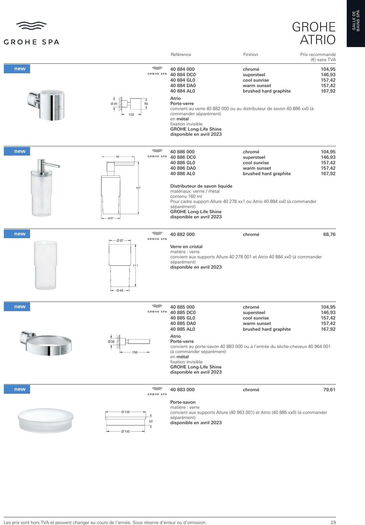 Folder Grohe 01.01.2023 - 31.12.2023