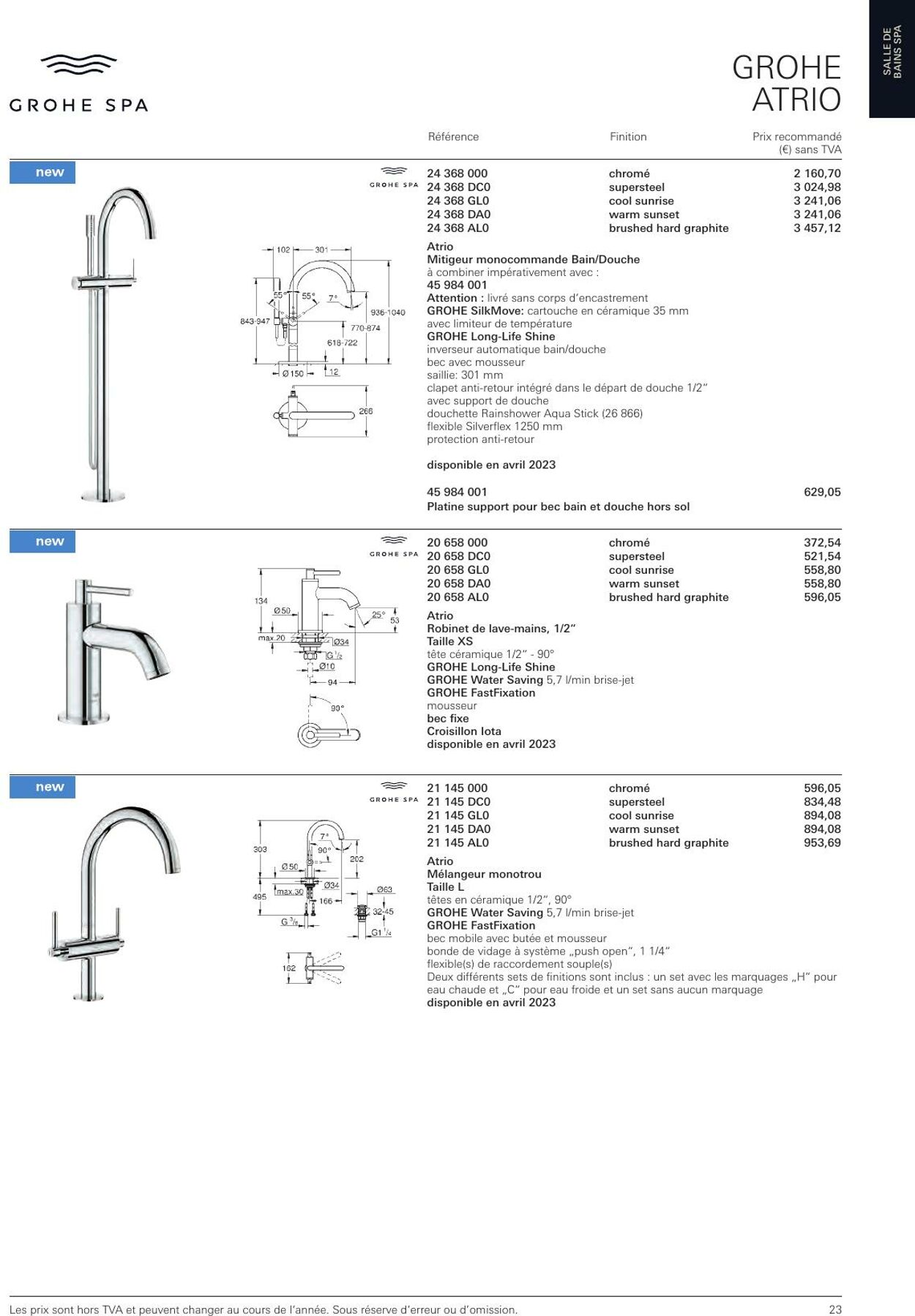 Folder Grohe 01.01.2023 - 31.12.2023