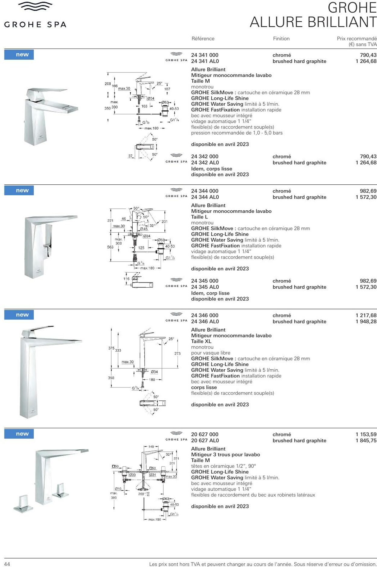 Folder Grohe 01.01.2023 - 31.12.2023