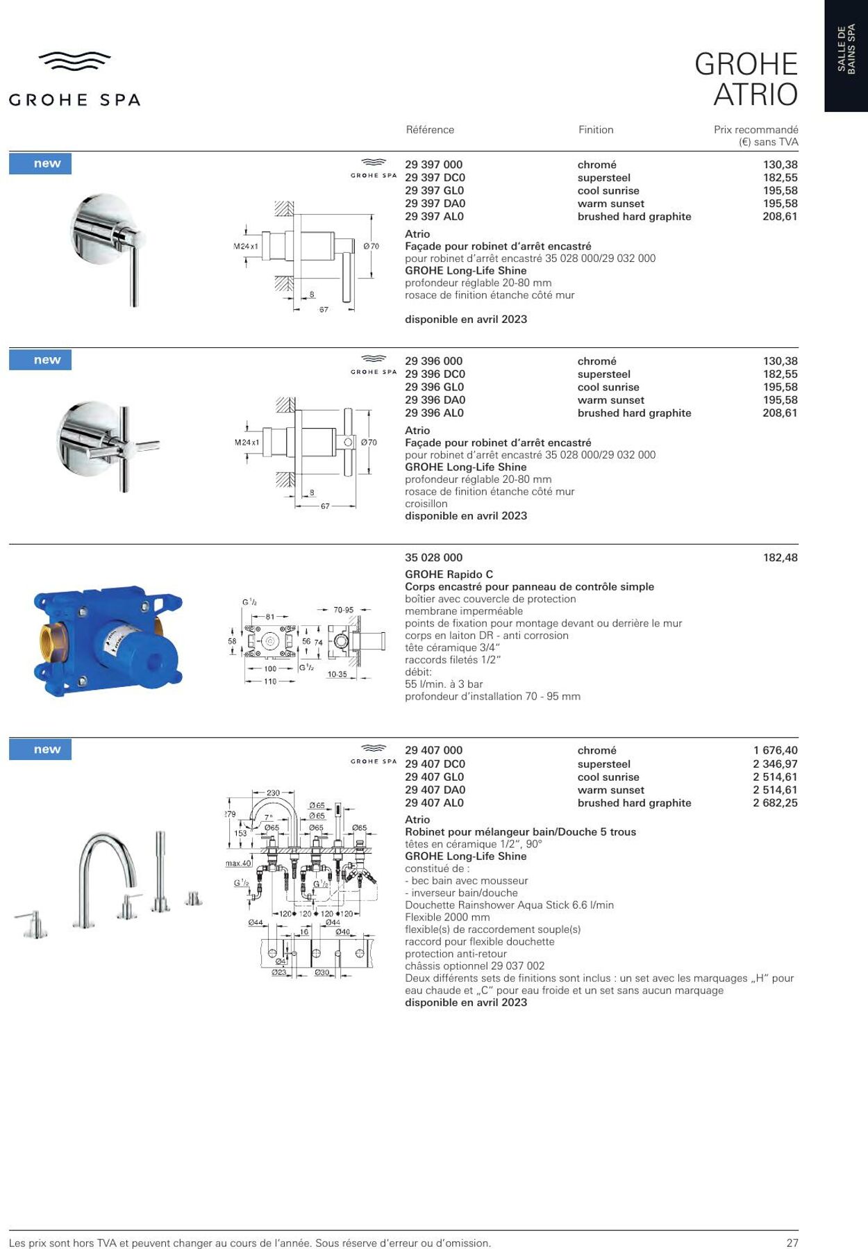 Folder Grohe 01.01.2023 - 31.12.2023