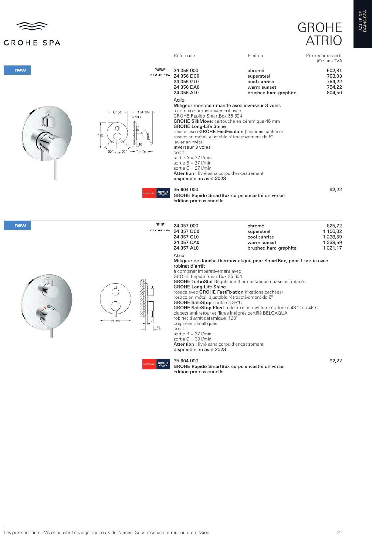 Folder Grohe 01.01.2023 - 31.12.2023