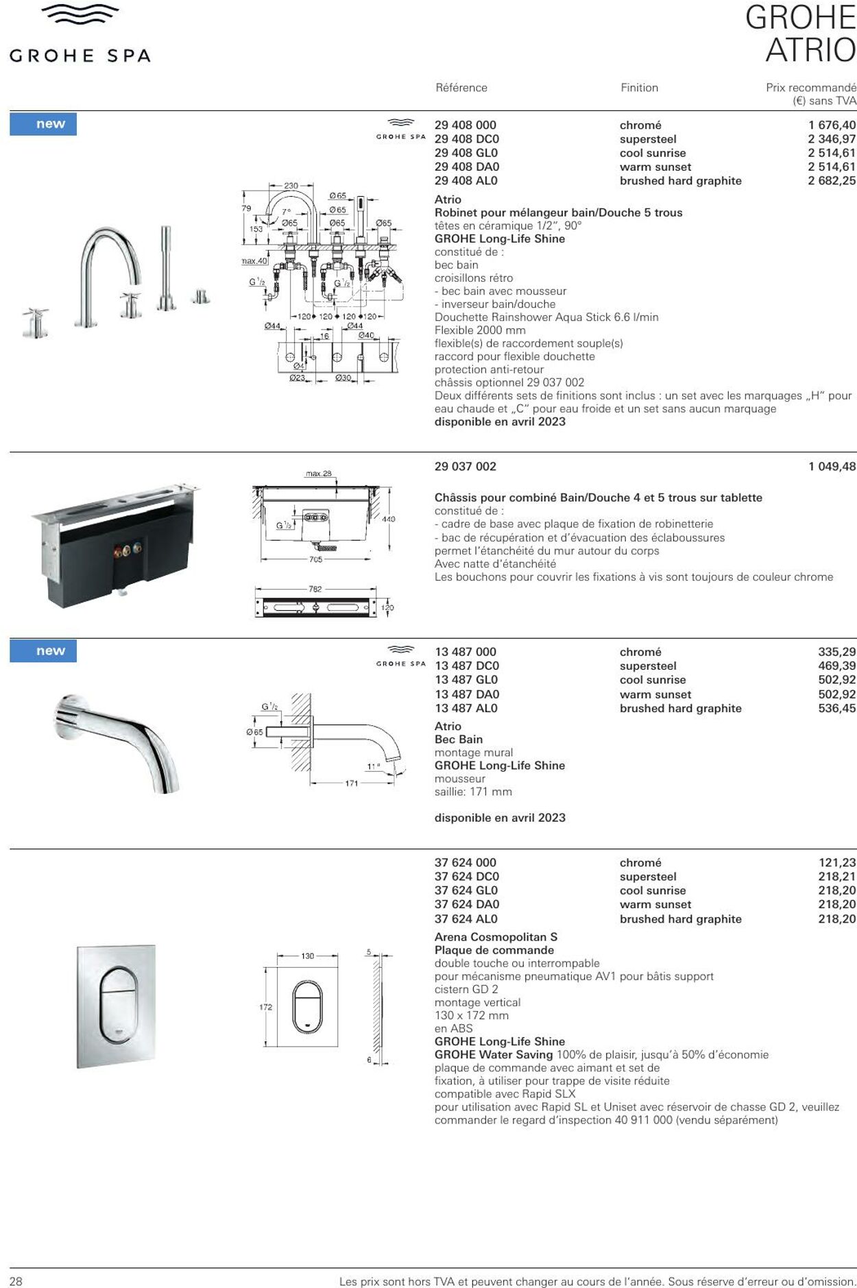 Folder Grohe 01.01.2023 - 31.12.2023