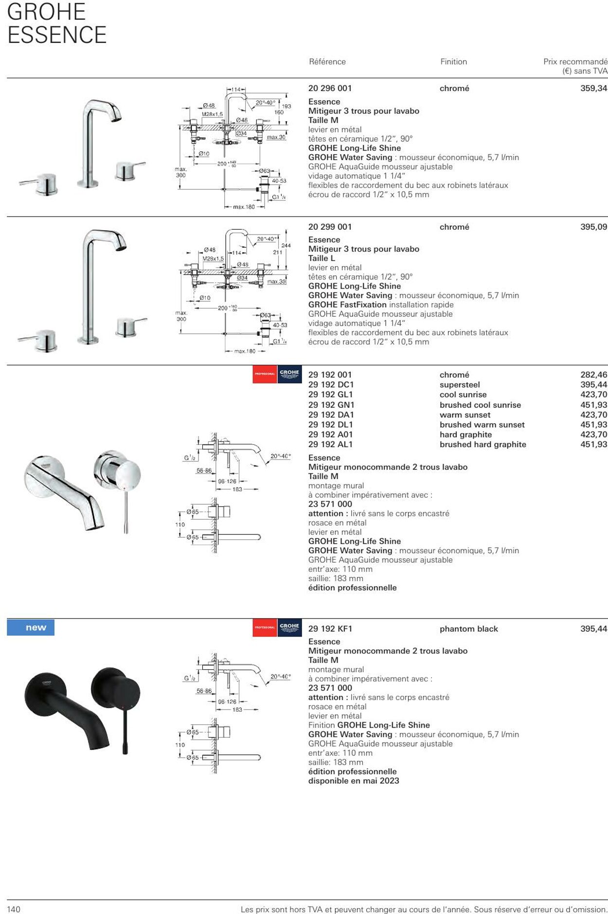 Folder Grohe 01.01.2023 - 31.12.2023