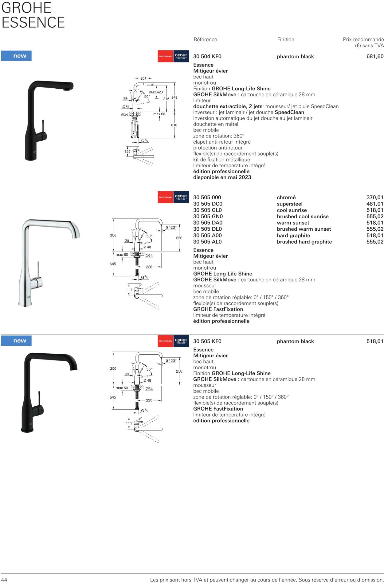 Folder Grohe 01.01.2023 - 31.12.2023