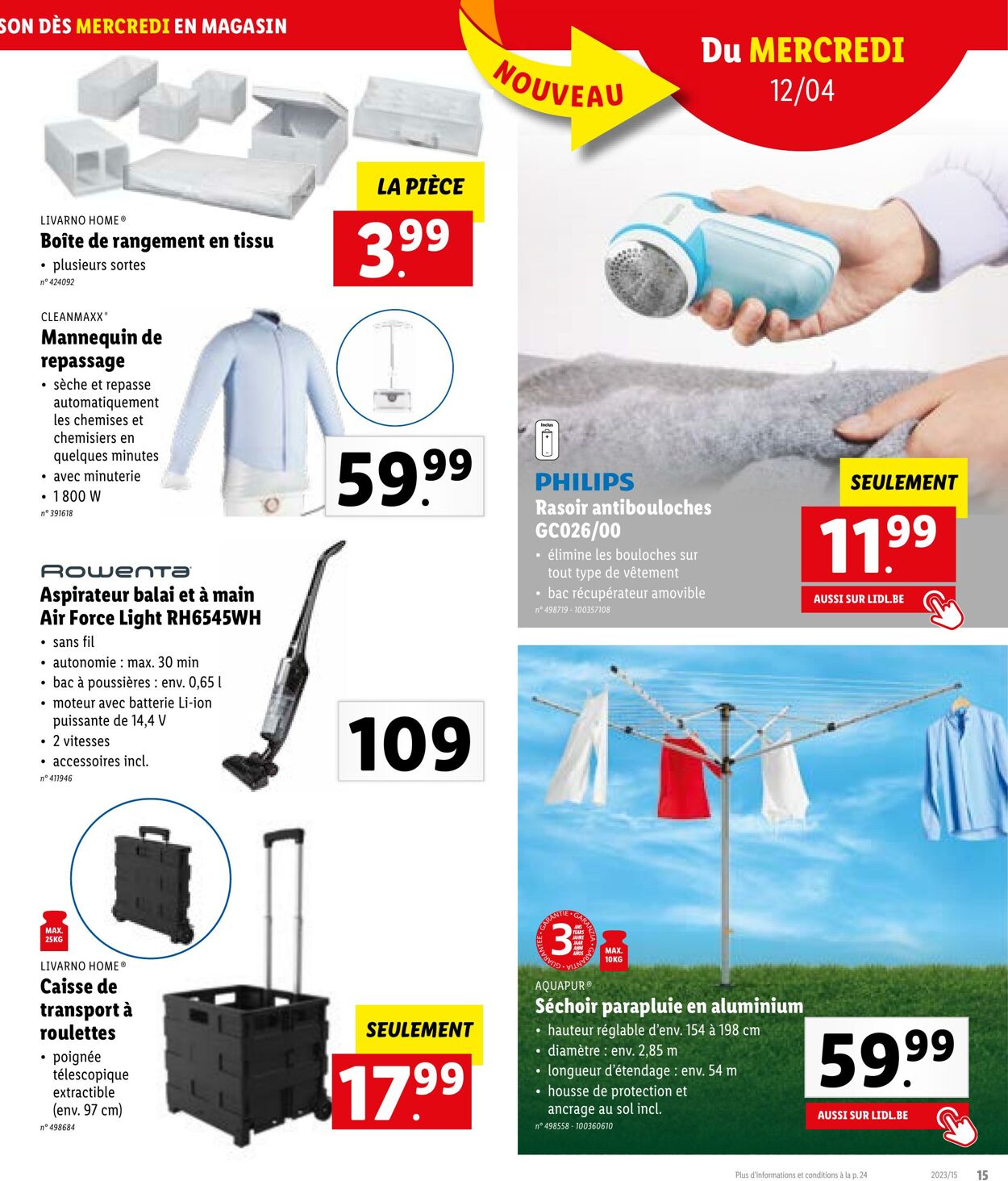 Folder Lidl 12.04.2023 - 18.04.2023