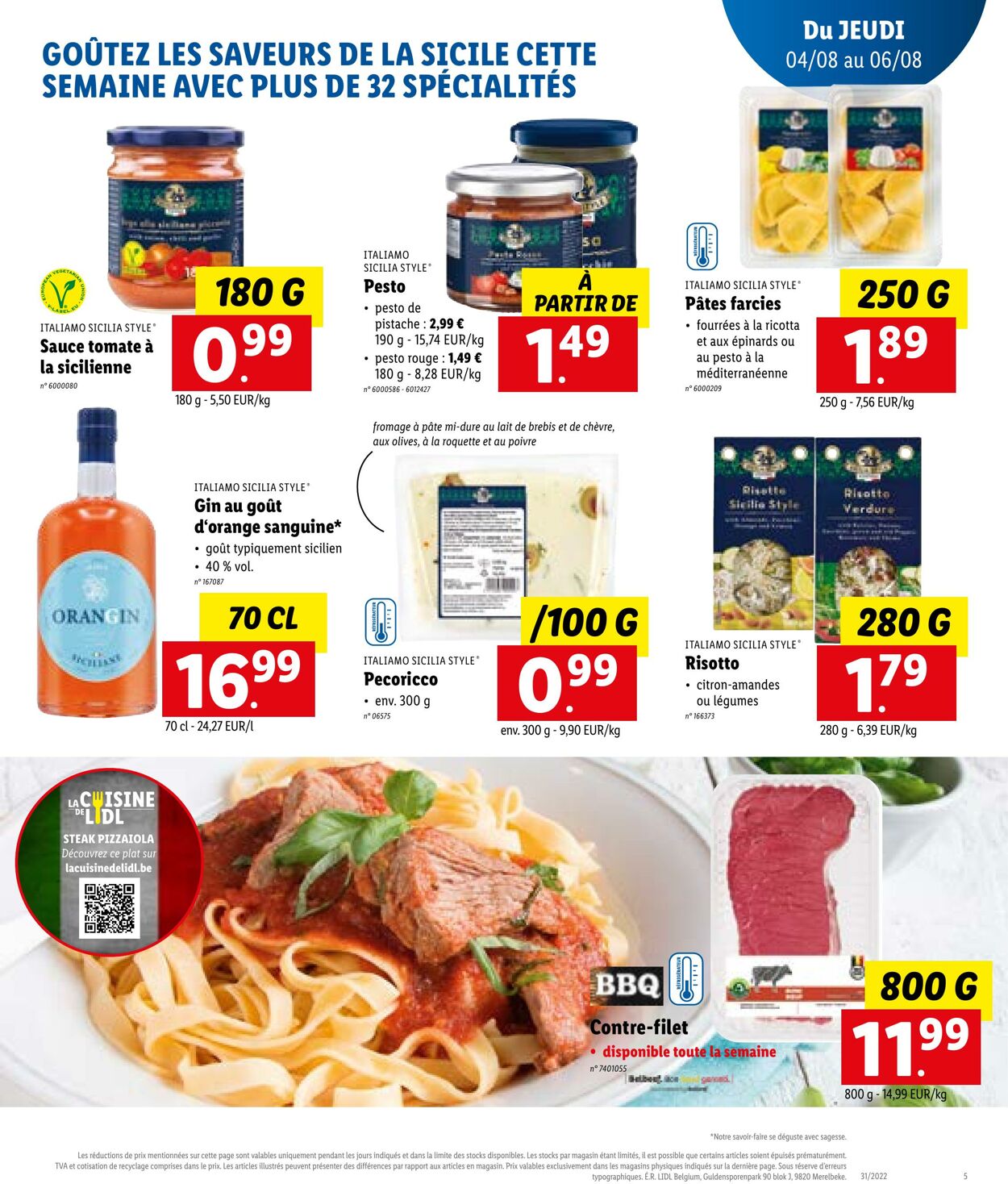 Folder Lidl 01.08.2022 - 06.08.2022