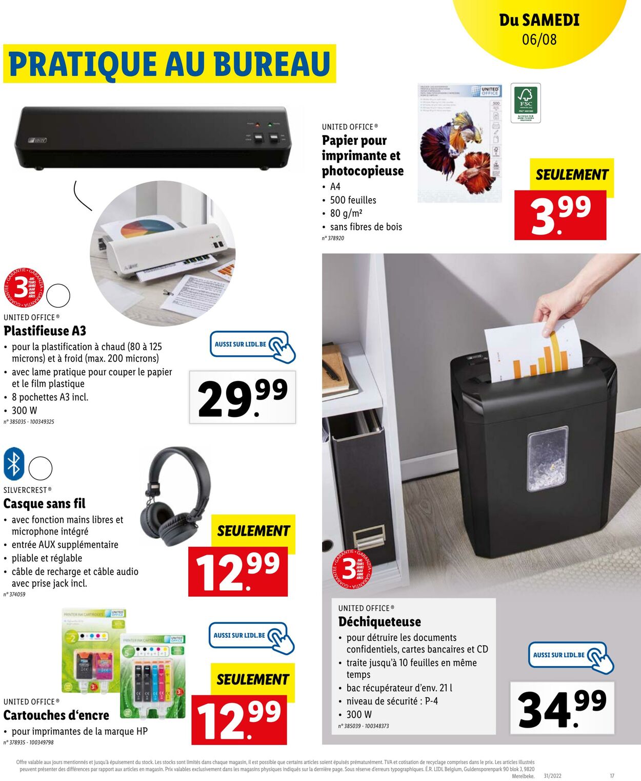 Folder Lidl 01.08.2022 - 06.08.2022