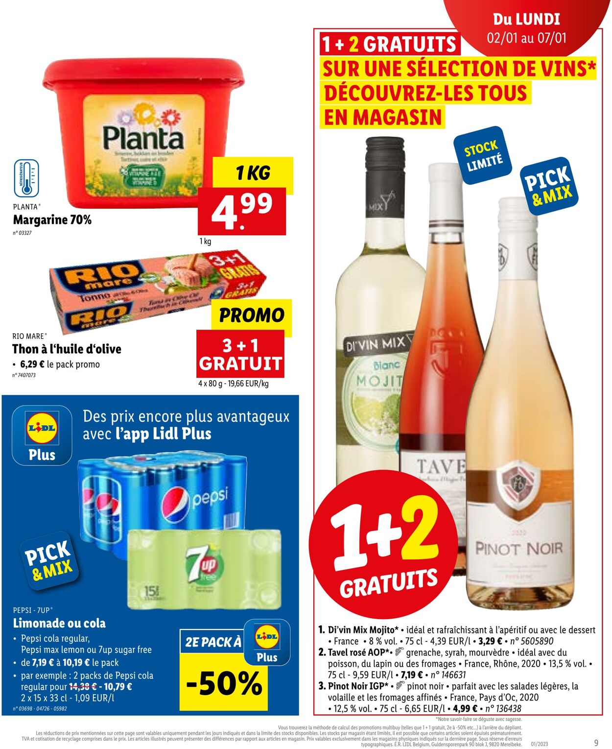 Folder Lidl 02.01.2023 - 07.01.2023