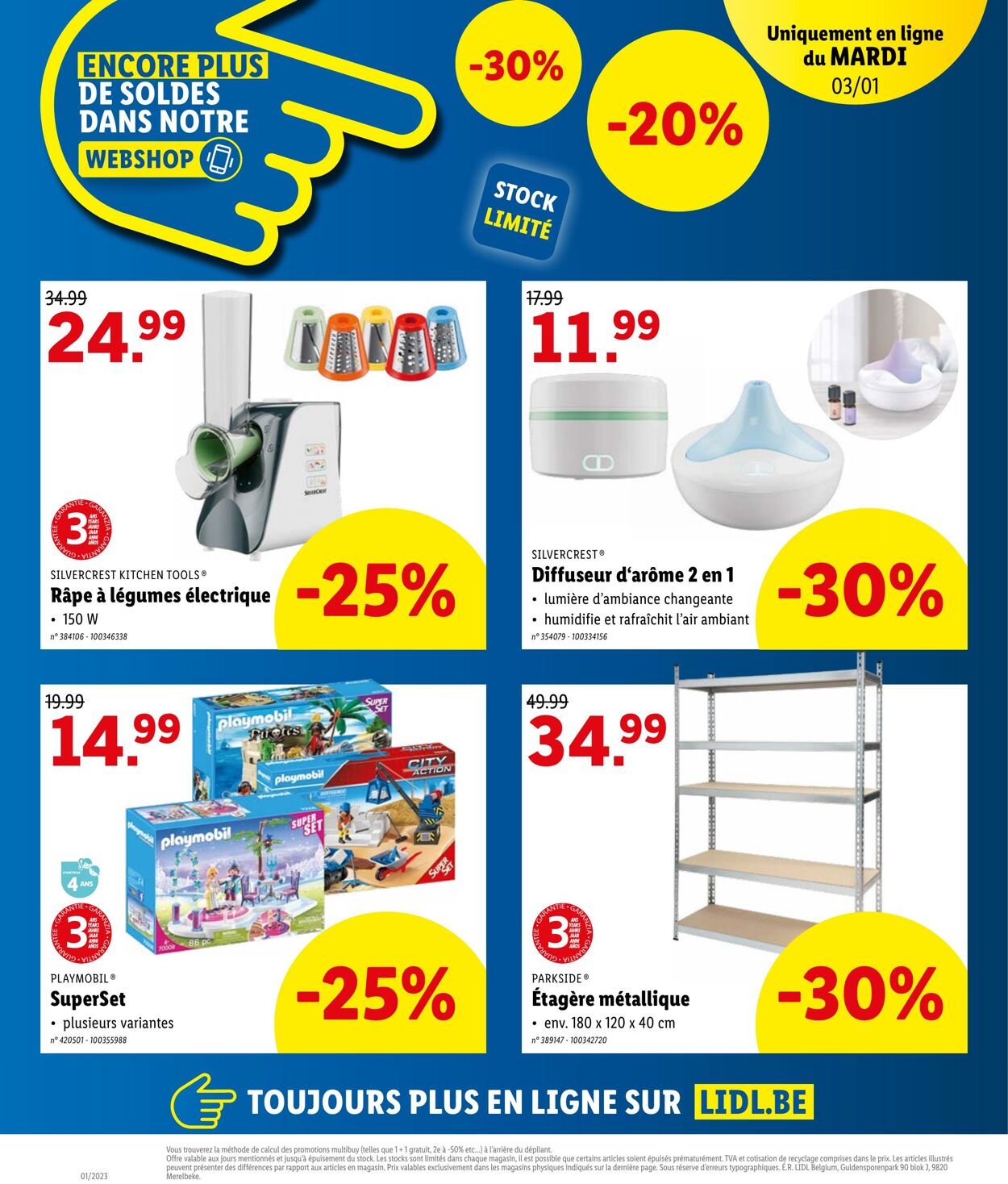 Folder Lidl 02.01.2023 - 07.01.2023