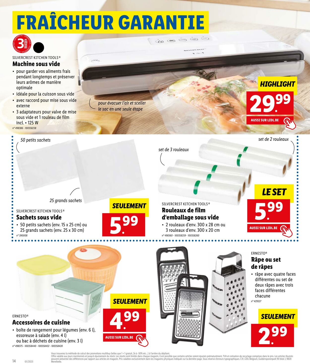 Folder Lidl 02.01.2023 - 07.01.2023