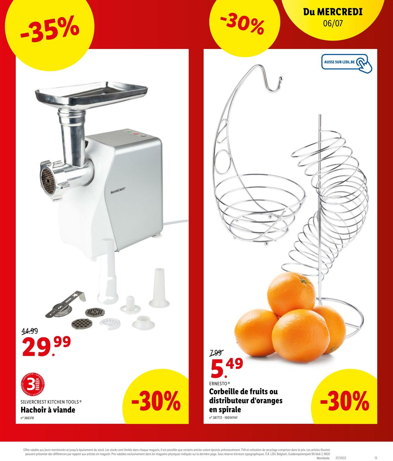 Folder Lidl 04.07.2022 - 09.07.2022