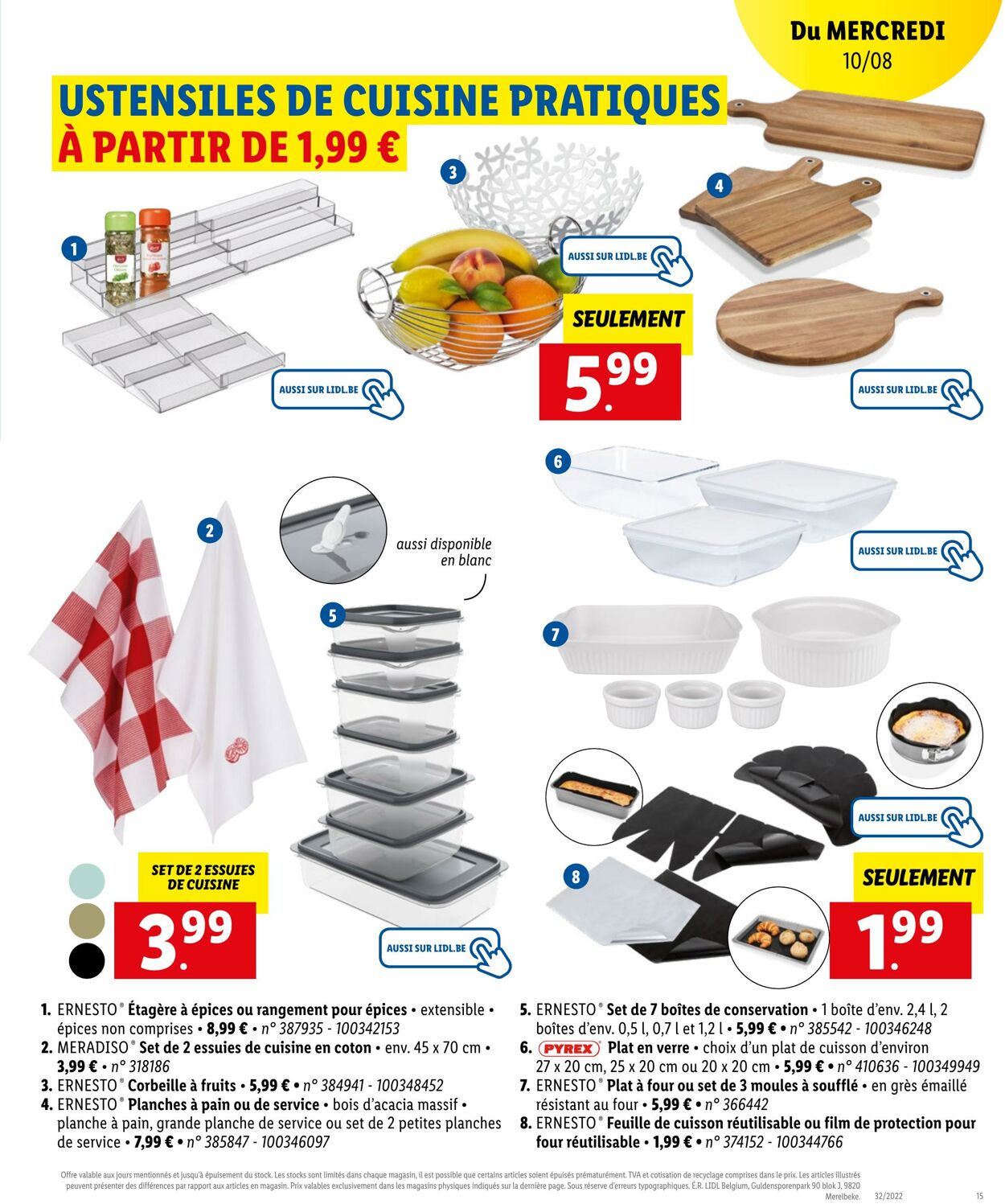 Folder Lidl 08.08.2022 - 13.08.2022