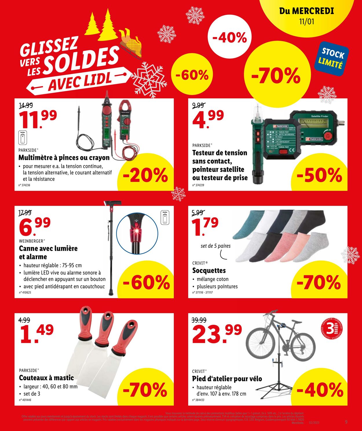 Folder Lidl 09.01.2023 - 14.01.2023