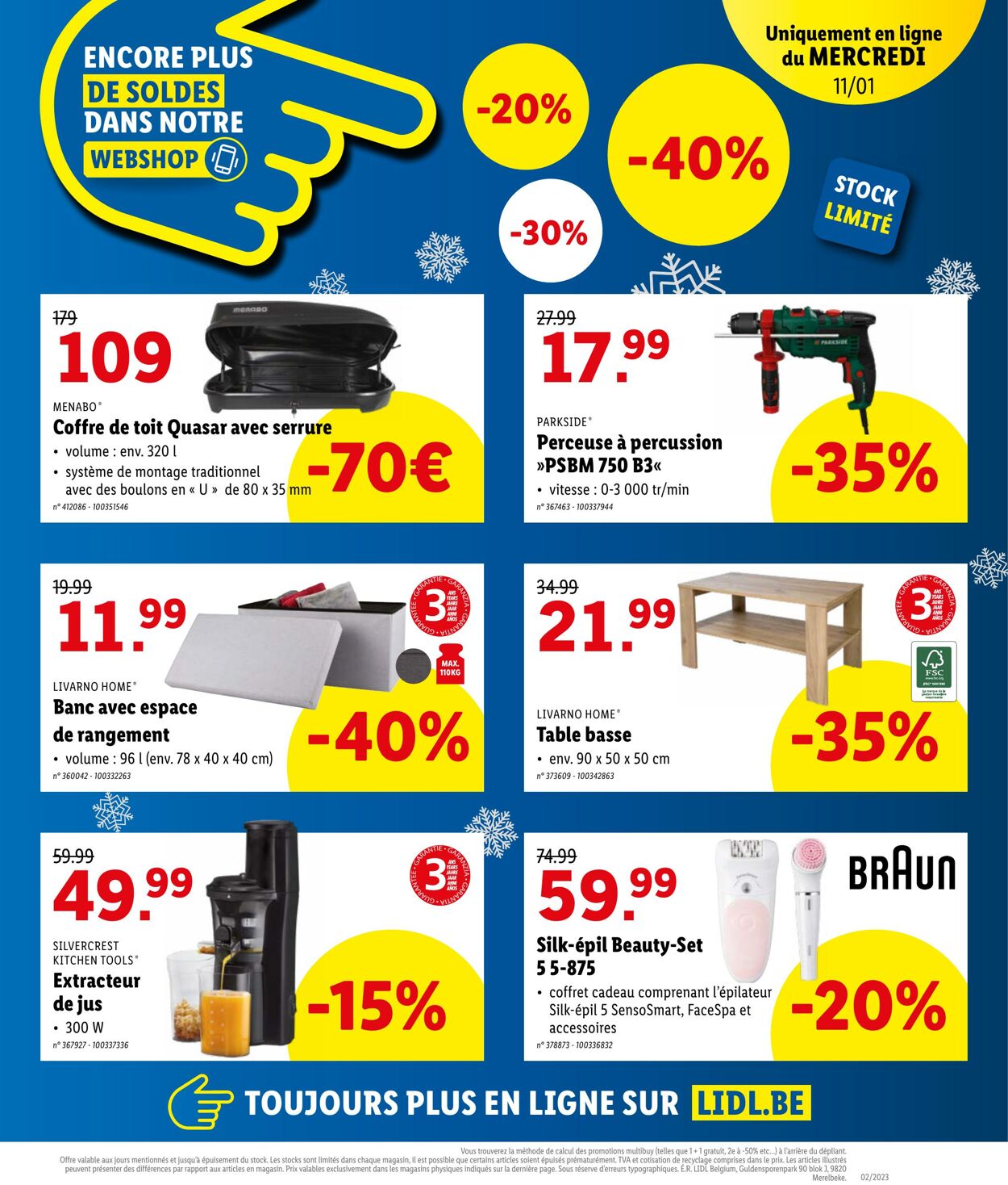 Folder Lidl 09.01.2023 - 14.01.2023