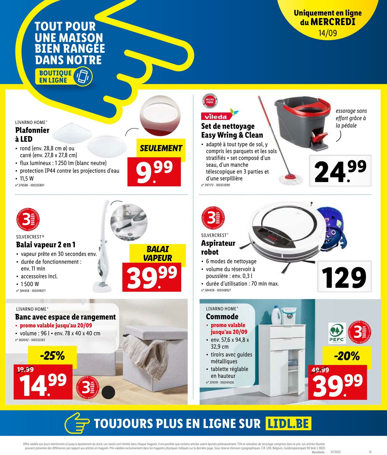 Folder Lidl 12.09.2022 - 17.09.2022