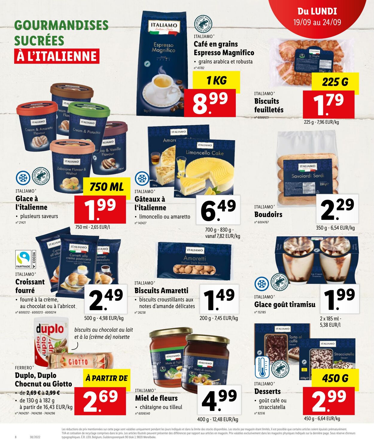 Folder Lidl 19.09.2022 - 24.09.2022